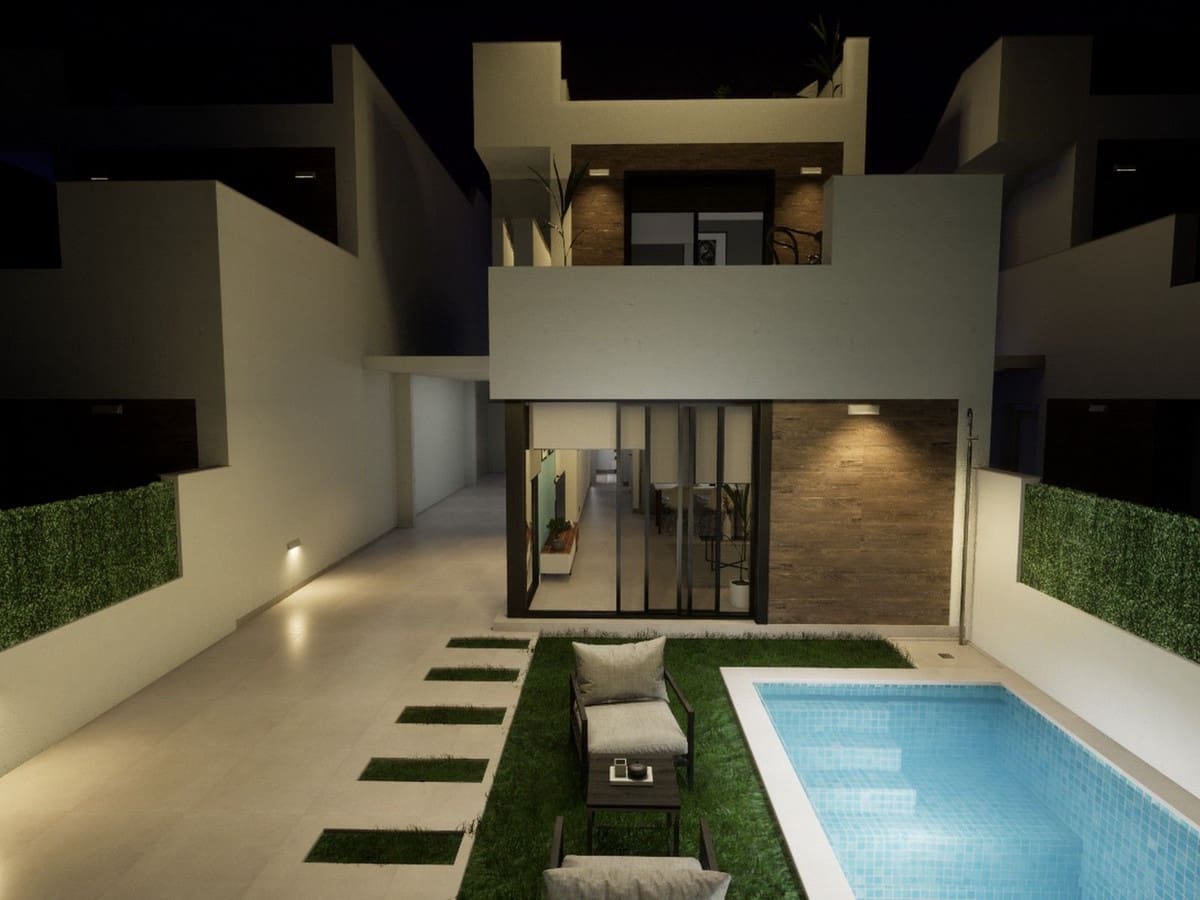 3 bedroom Villa for sale in Los Alcazares with pool garage - € 349,900 (Ref: 8199999)