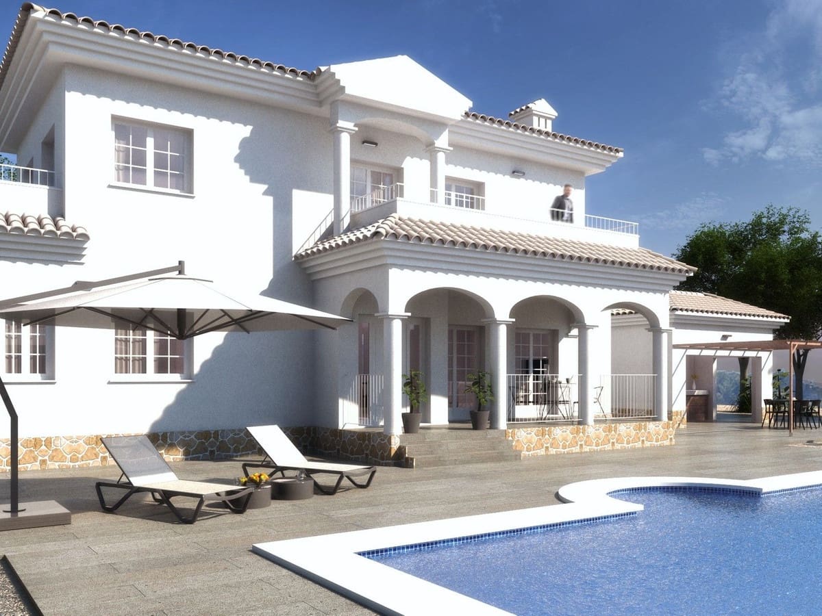 4 bedroom Villa for sale in Pinoso with pool garage - € 381,000 (Ref: 8200031)