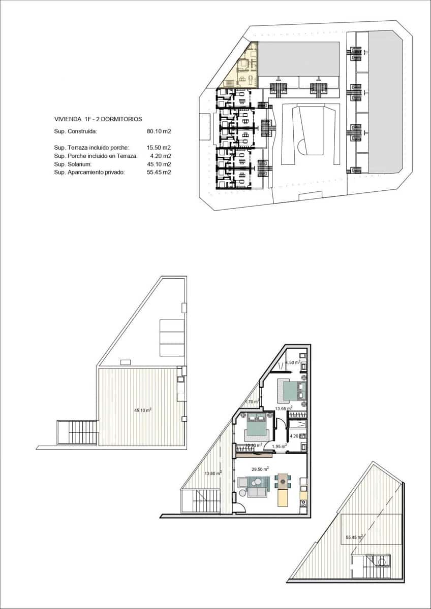 2 bedroom Bungalow for sale in Roldan with pool - € 238,000 (Ref: 8200254)