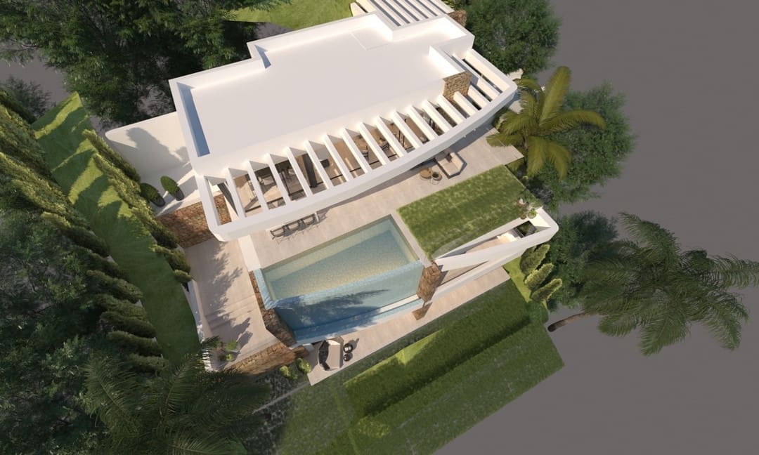 Chalet de 3 habitaciones en Mijas en venta con piscina - 2.300.000 € (Ref: 8310668)