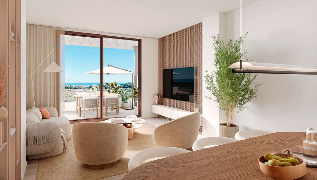 Apartamento de 2 habitaciones en Mijas en venta con piscina - 395.000 € (Ref: 8339630)