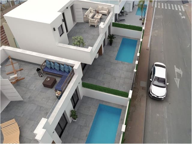 3 Zimmer Villa zu verkaufen in San Pedro del Pinatar mit Pool - 349.900 € (Ref: 8344676)