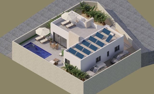 3 sovrum Bungalow till salu i Benijófar med pool - 566 000 € (Ref: 8407232)