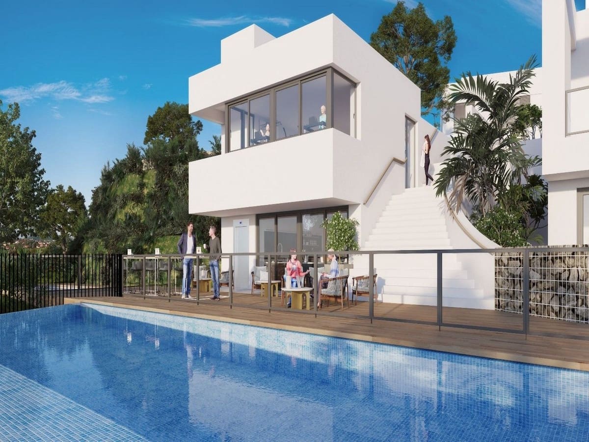 3 sypialnia Dom blizniak na sprzedaż w La Cala de Mijas z basenem garażem - 421 000 € (Ref: 8482046)