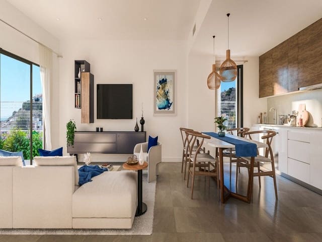 3 soverom Kjedet enebolig til salgs i Mijas Costa, Mijas med svømmebasseng garasje - € 421 000 (Ref: 8482048)