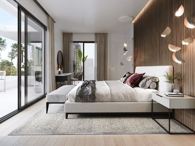 Apartamento de 3 habitaciones en New Golden Mile, Estepona en venta con piscina garaje - 895.000 € (Ref: 8493535)