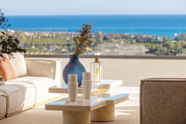 3 quarto Apartamento para venda em La Concha - Resina Golf, Estepona com piscina - 1 372 710 € (Ref: 8526844)