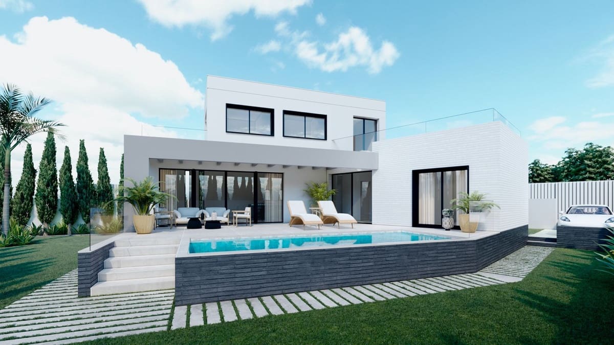 4 sypialnia Willa na sprzedaż w Benalmadena z basenem garażem - 950 000 € (Ref: 8547253)