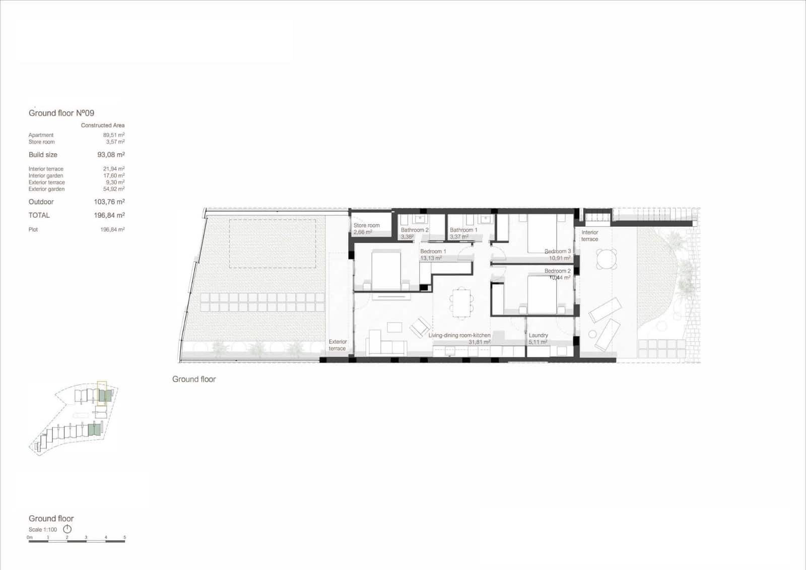 3 soveværelse Erhverv til salg i Roda med swimmingpool - € 359.000 (Ref: 8559828)