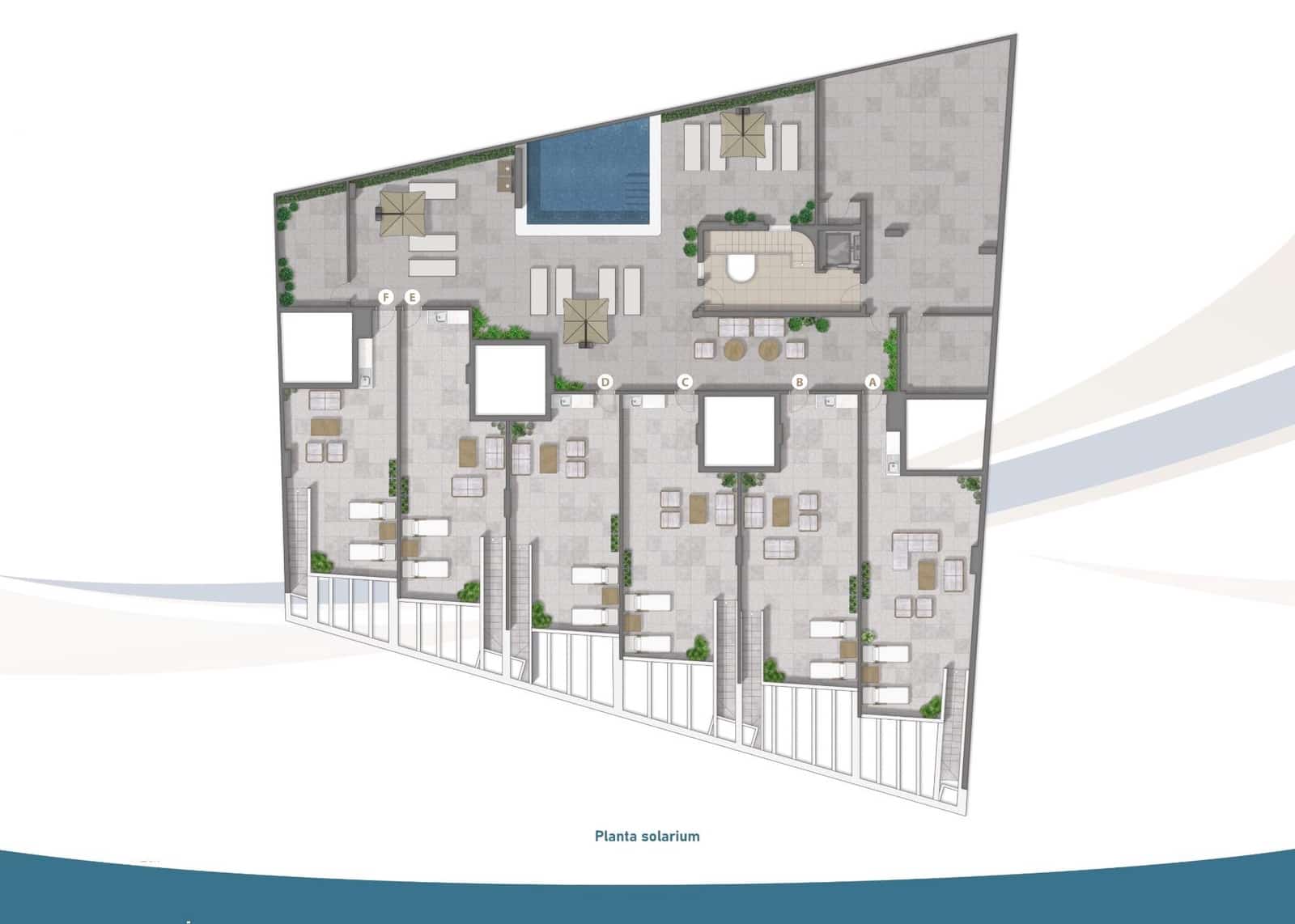 2 sovrum Takvåning till salu i Lo Pagan med pool garage - 370 000 € (Ref: 8561586)