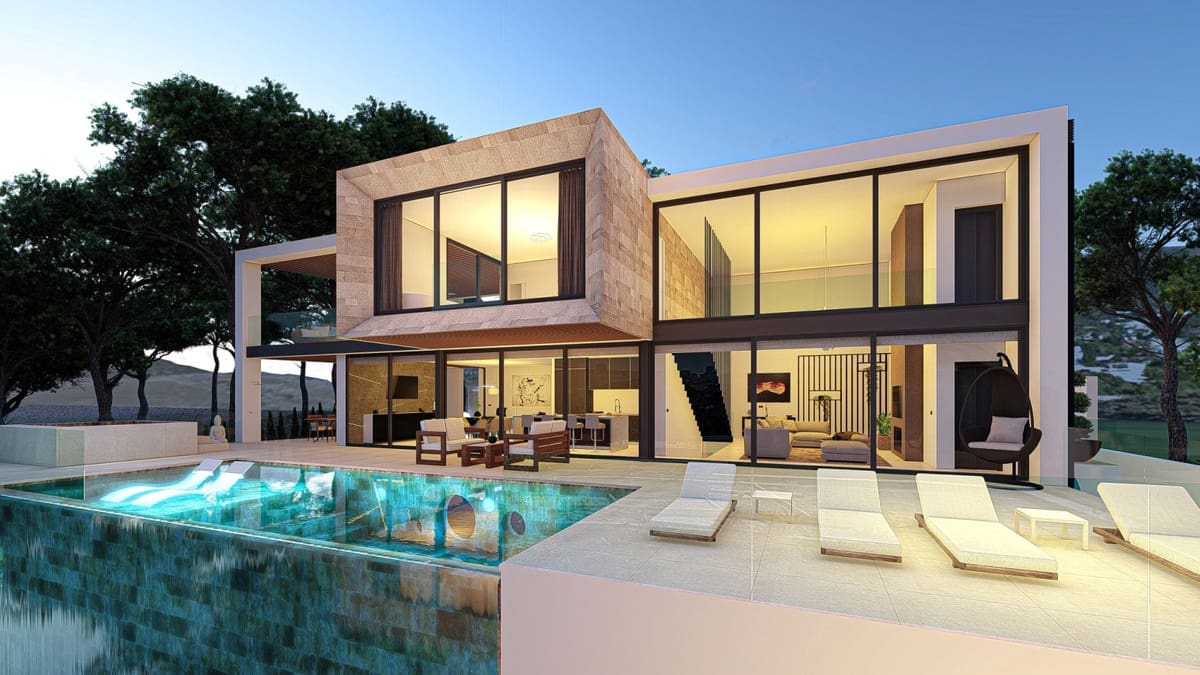 Chalet de 5 habitaciones en Mijas en venta con piscina - 2.990.000 € (Ref: 8636648)