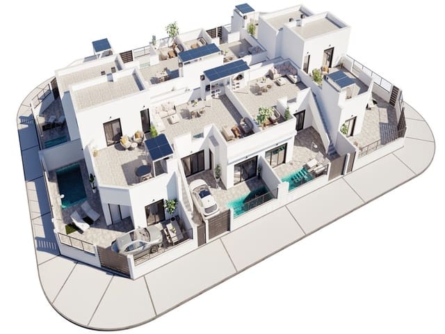 2 soverom Villa til salgs i Roldan, Torre-Pacheco med svømmebasseng garasje - € 259 900 (Ref: 8714588)