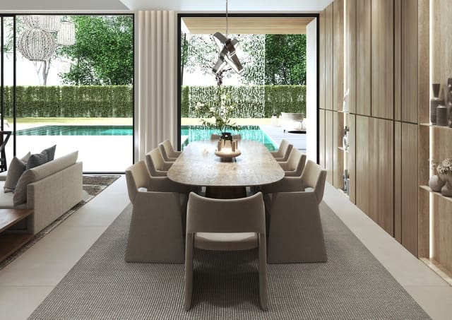 Chalet de 4 habitaciones en Nueva Alcántara, Marbella en venta con piscina - 4.139.500 € (Ref: 8715366)