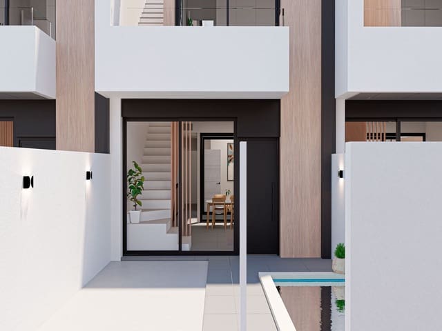 3 soverom Hus til salgs i San Pedro del Pinatar med svømmebasseng garasje - € 289 000 (Ref: 8729517)