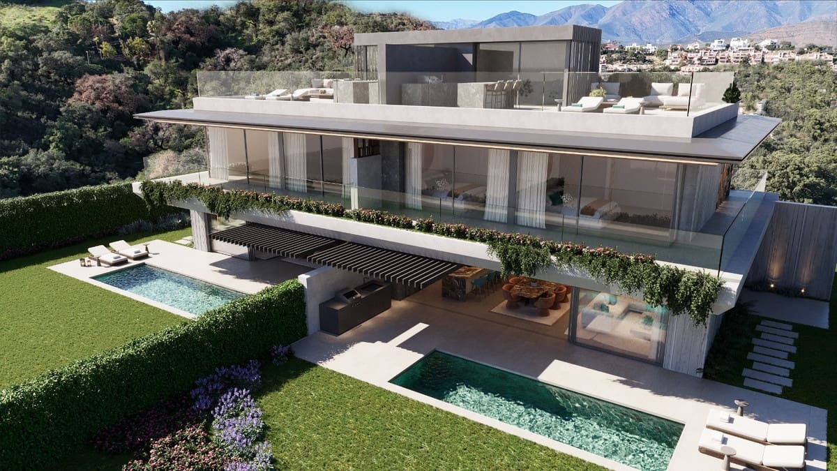 3 bedroom Semi-detached Villa for sale in La Mairena with pool - € 1,050,000 (Ref: 8755543)