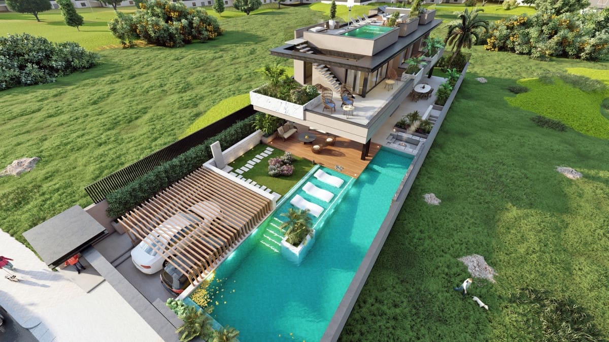 4 soveværelse Villa til salg i Benalmadena med swimmingpool - € 3.200.000 (Ref: 8773486)