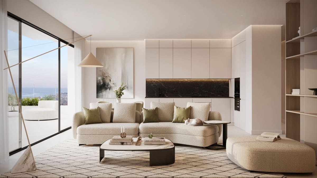 Apartamento de 2 habitaciones en Mijas en venta con piscina - 550.000 € (Ref: 8789375)