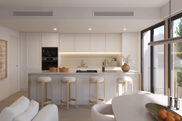 2 makuuhuone Huoneisto myytävänä paikassa Las Gaviotas  - Carvajal, Fuengirola mukana uima-altaan - 540 000 € (Ref: 8798672)