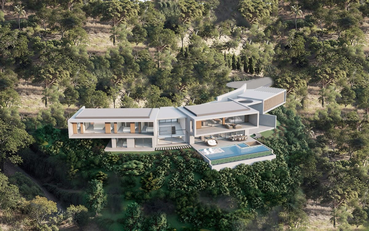 4 sypialnia Willa na sprzedaż w Benahavis z basenem - 3 625 000 € (Ref: 8847280)