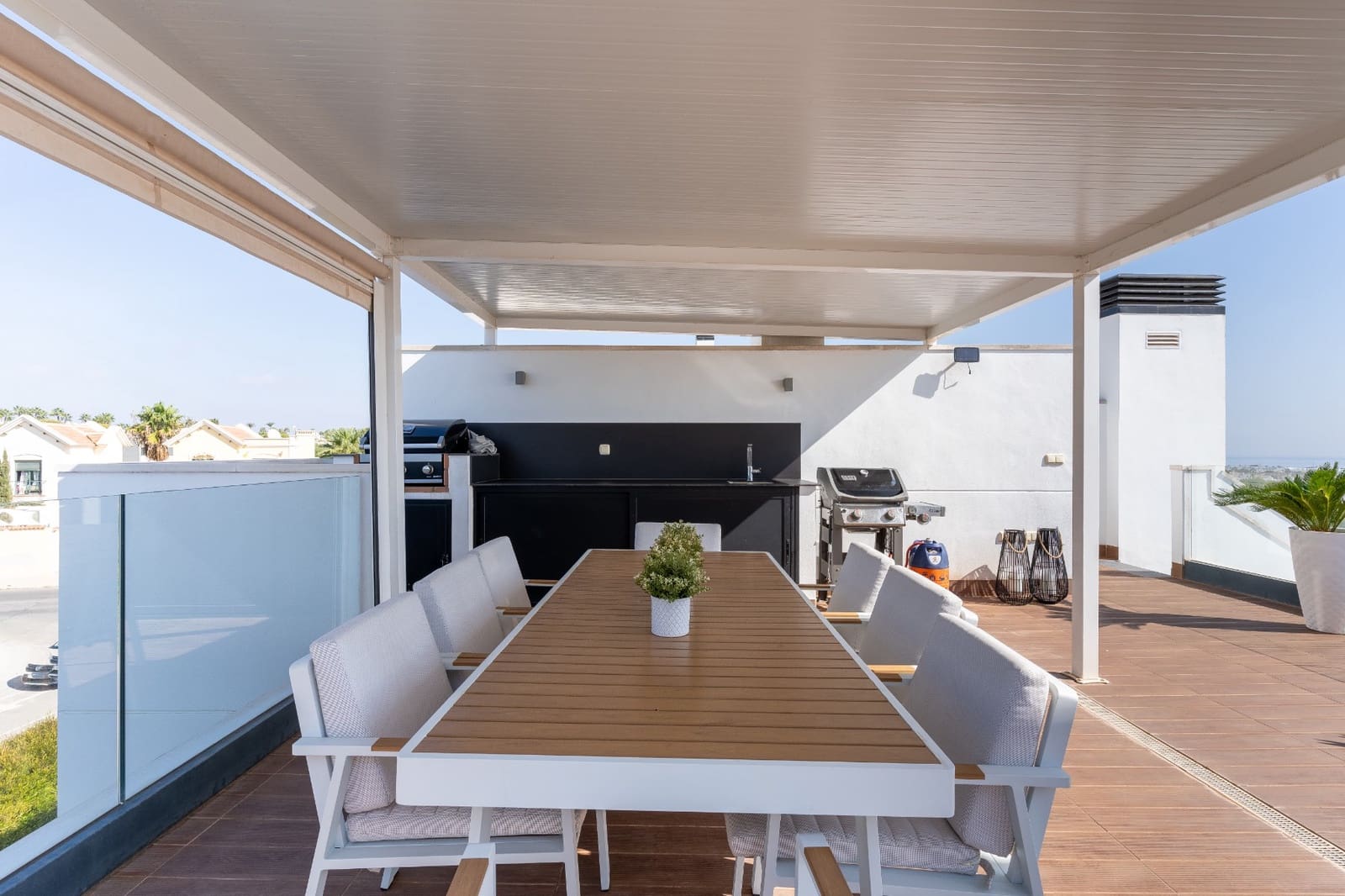 3 sypialnia Penthouse na sprzedaż w Orihuela Costa z basenem garażem - 498 000 € (Ref: 8871763)