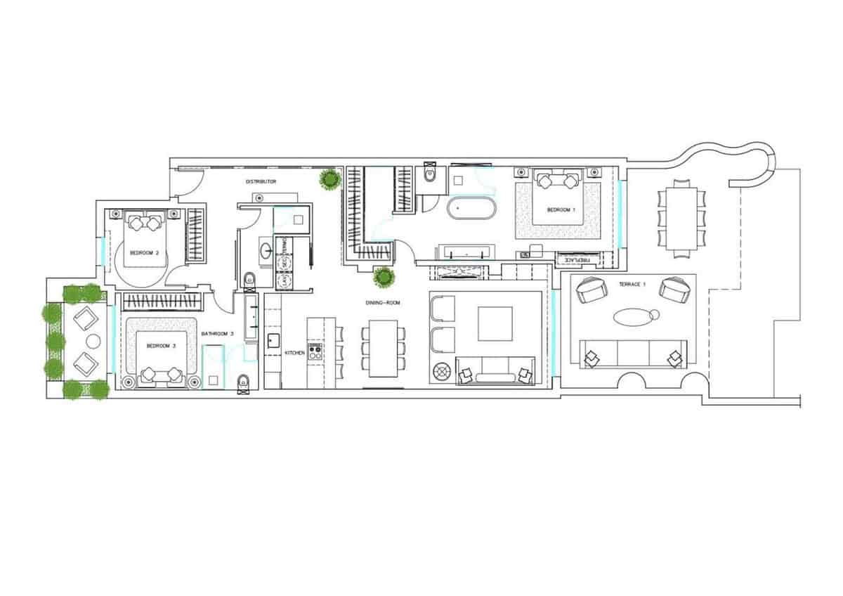3 sovrum Lägenhet till salu i Estepona - 1 825 000 € (Ref: 8887989)