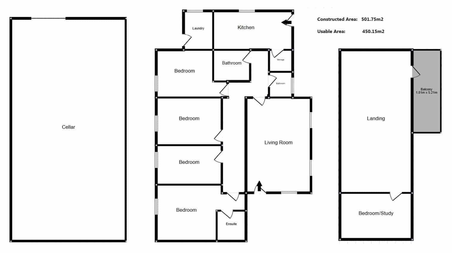 5 soveværelse Villa til salg i Mar de Cristal med swimmingpool garage - € 465.000 (Ref: 8926376)