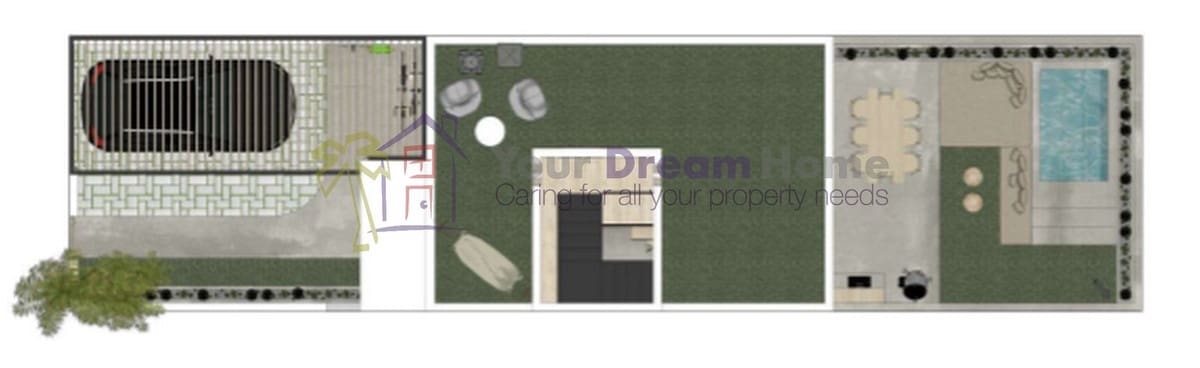 3 quarto Moradia Geminada para venda em Corralejo com piscina - 395 000 € (Ref: 8926389)