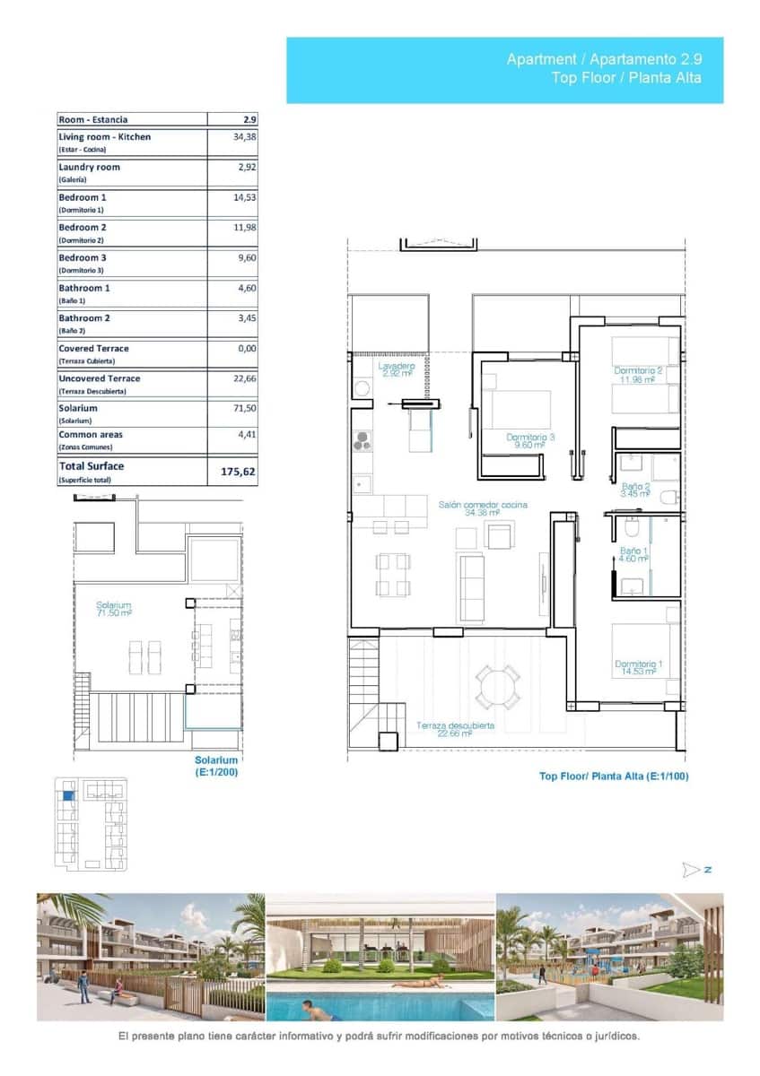 3 Zimmer Apartment zu verkaufen in Pilar de la Horadada mit Pool - 539.900 € (Ref: 8932318)