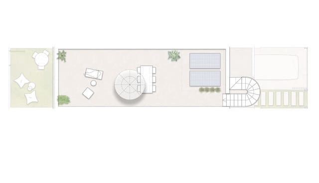 2 makuuhuone Omakotitalo myytävänä paikassa Pinar de Campoverde, Pilar de la Horadada mukana uima-altaan - 314 900 € (Ref: 8941341)