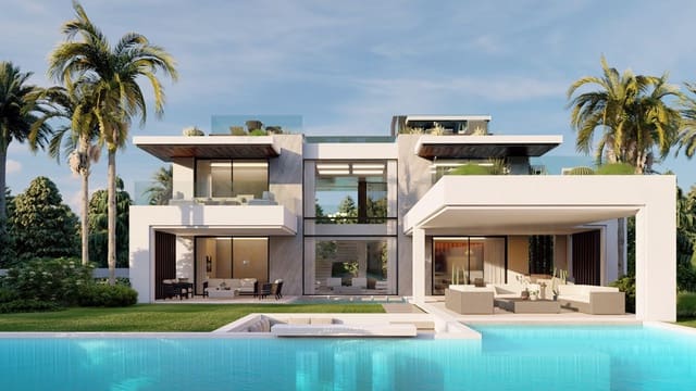 Chalet de 7 habitaciones en Lomas De Marbella, Marbella en venta con piscina - 7.300.000 € (Ref: 8979144)