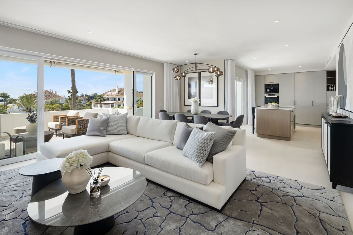 3 makuuhuone Kattohuoneisto myytävänä paikassa Golden Mile - 2 750 000 € (Ref: 9002944)