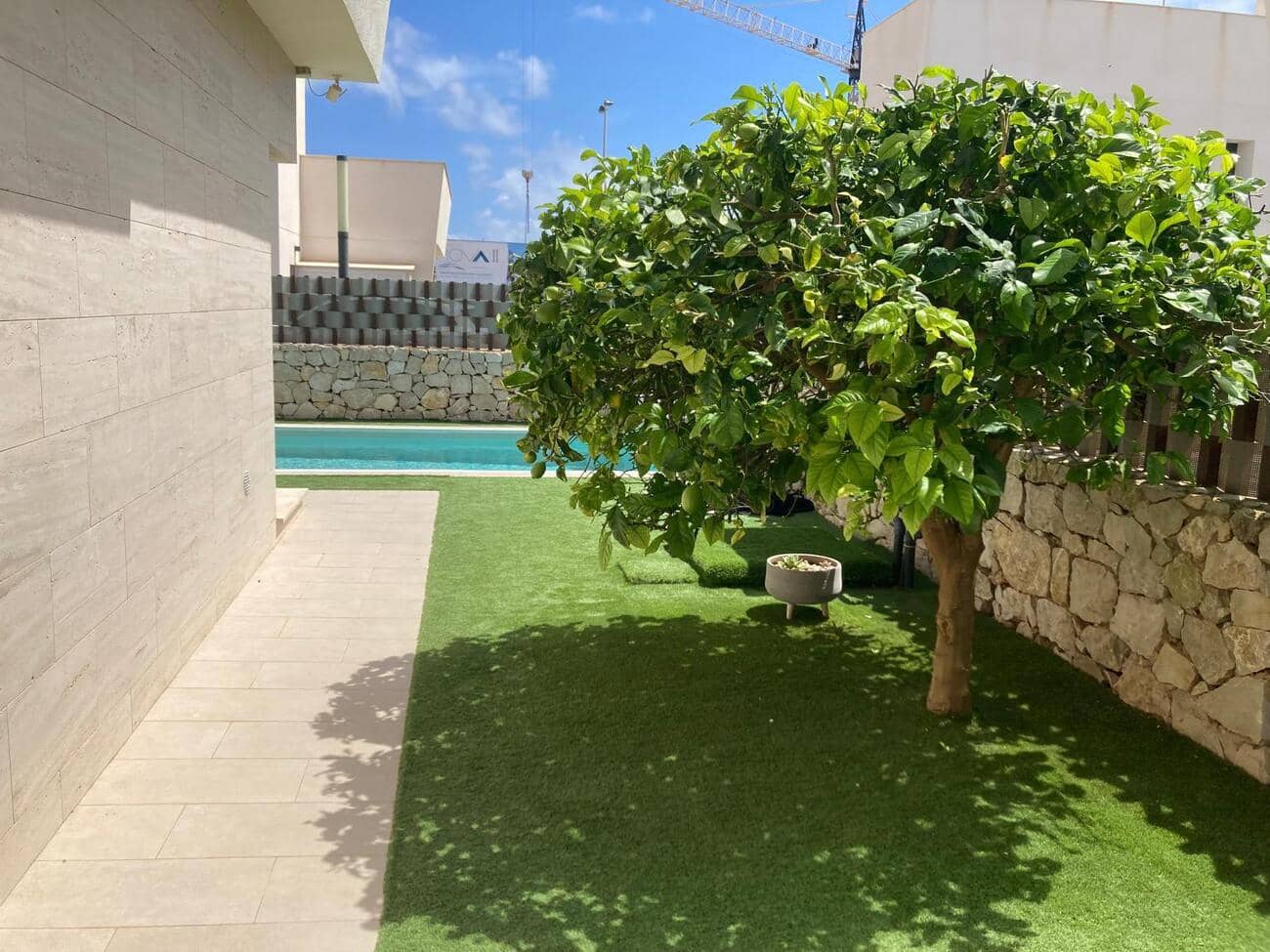 3 soveværelse Semi-Rækkehus til salg i Pilar de la Horadada med swimmingpool garage - € 459.000 (Ref: 9031563)