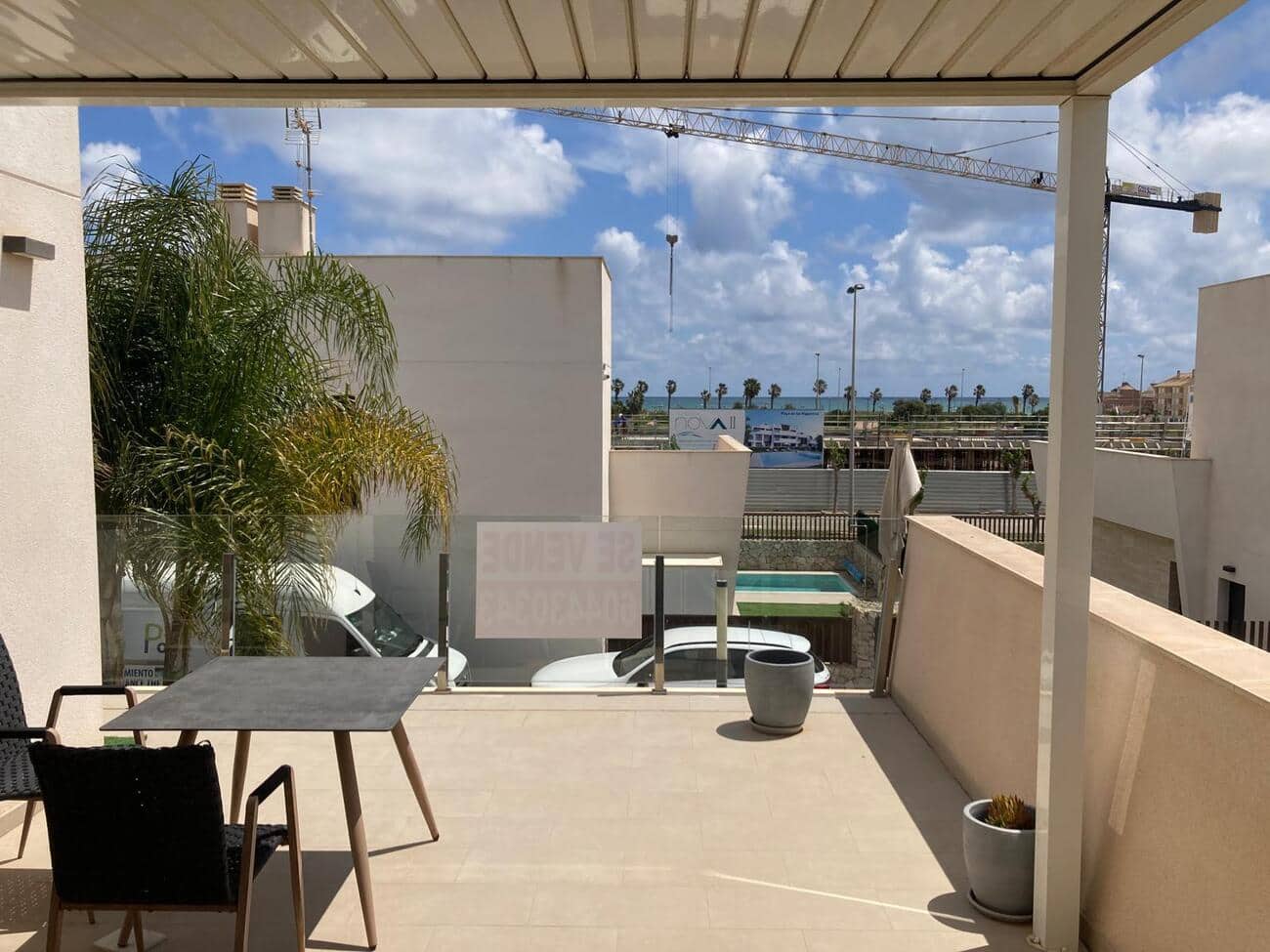 3 soveværelse Semi-Rækkehus til salg i Pilar de la Horadada med swimmingpool garage - € 459.000 (Ref: 9031563)