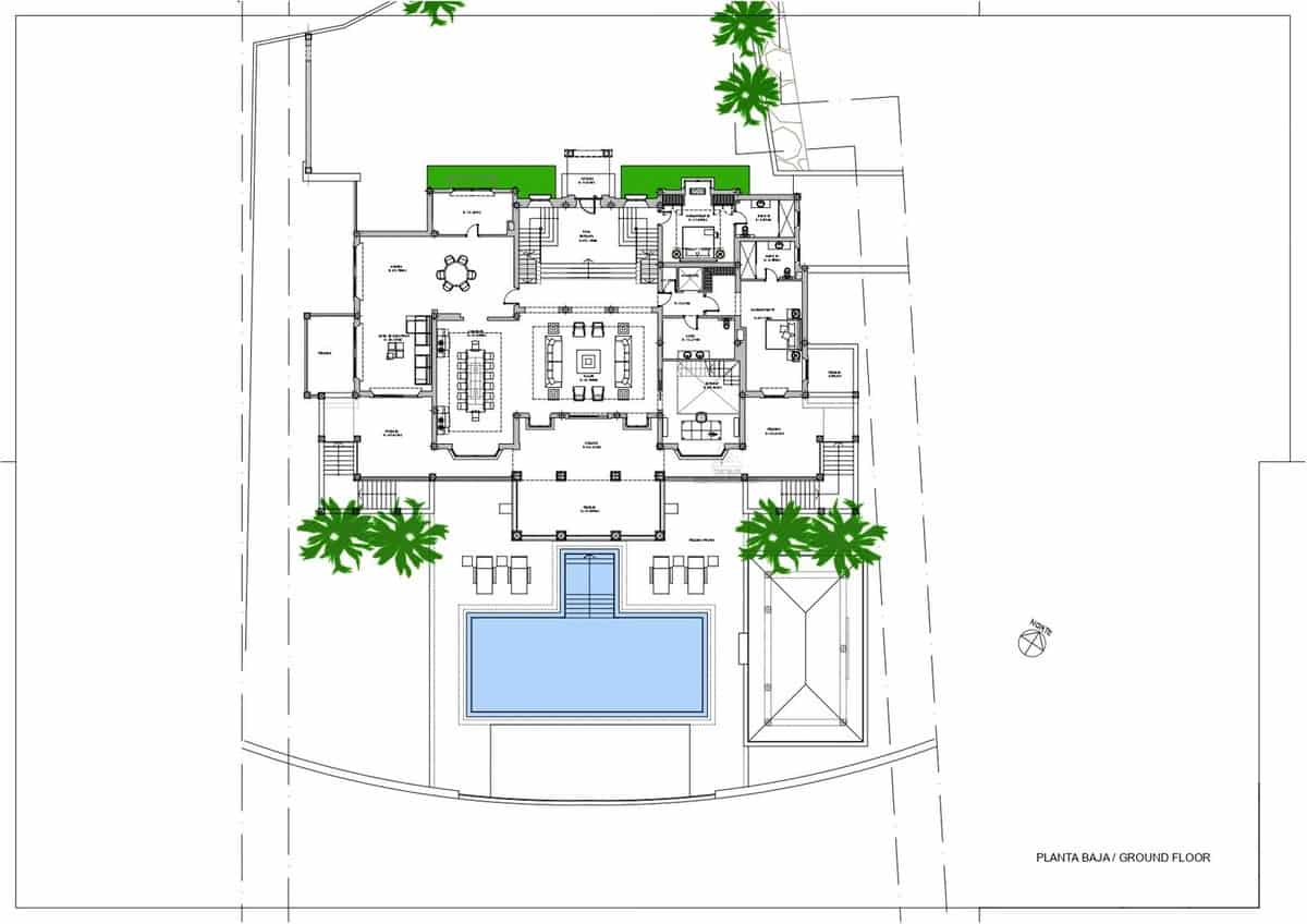 5 makuuhuone Huvila myytävänä paikassa Benahavis - 8 350 000 € (Ref: 9042232)