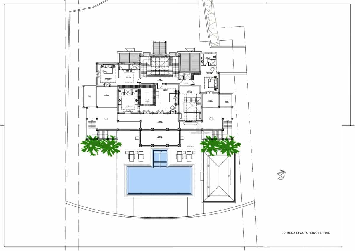 5 soveværelse Villa til salg i Benahavis med swimmingpool - € 7.850.000 (Ref: 9042232)