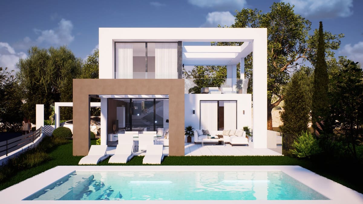 3 sypialnia Willa na sprzedaż w Mijas Costa z basenem - 1 300 000 € (Ref: 9051019)