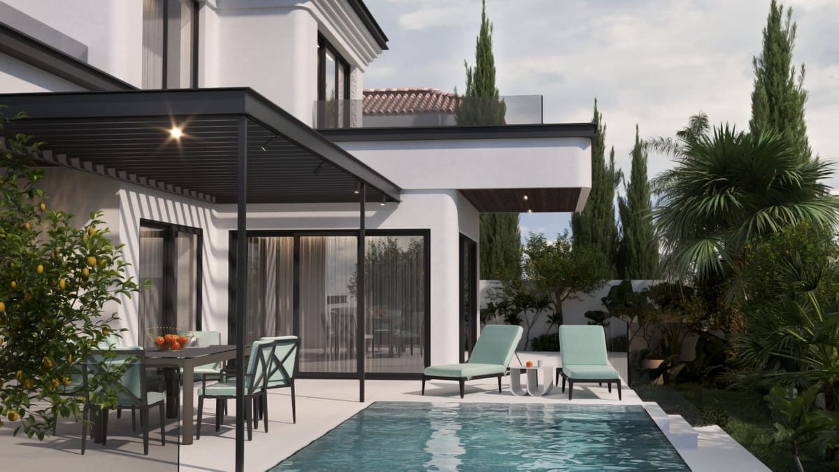 Chalet de 3 habitaciones en Mijas en venta con piscina - 1.500.000 € (Ref: 9108668)