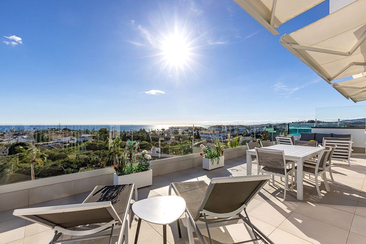 5 makuuhuone Kattohuoneisto myytävänä paikassa Mijas Costa - 3 300 000 € (Ref: 9137127)