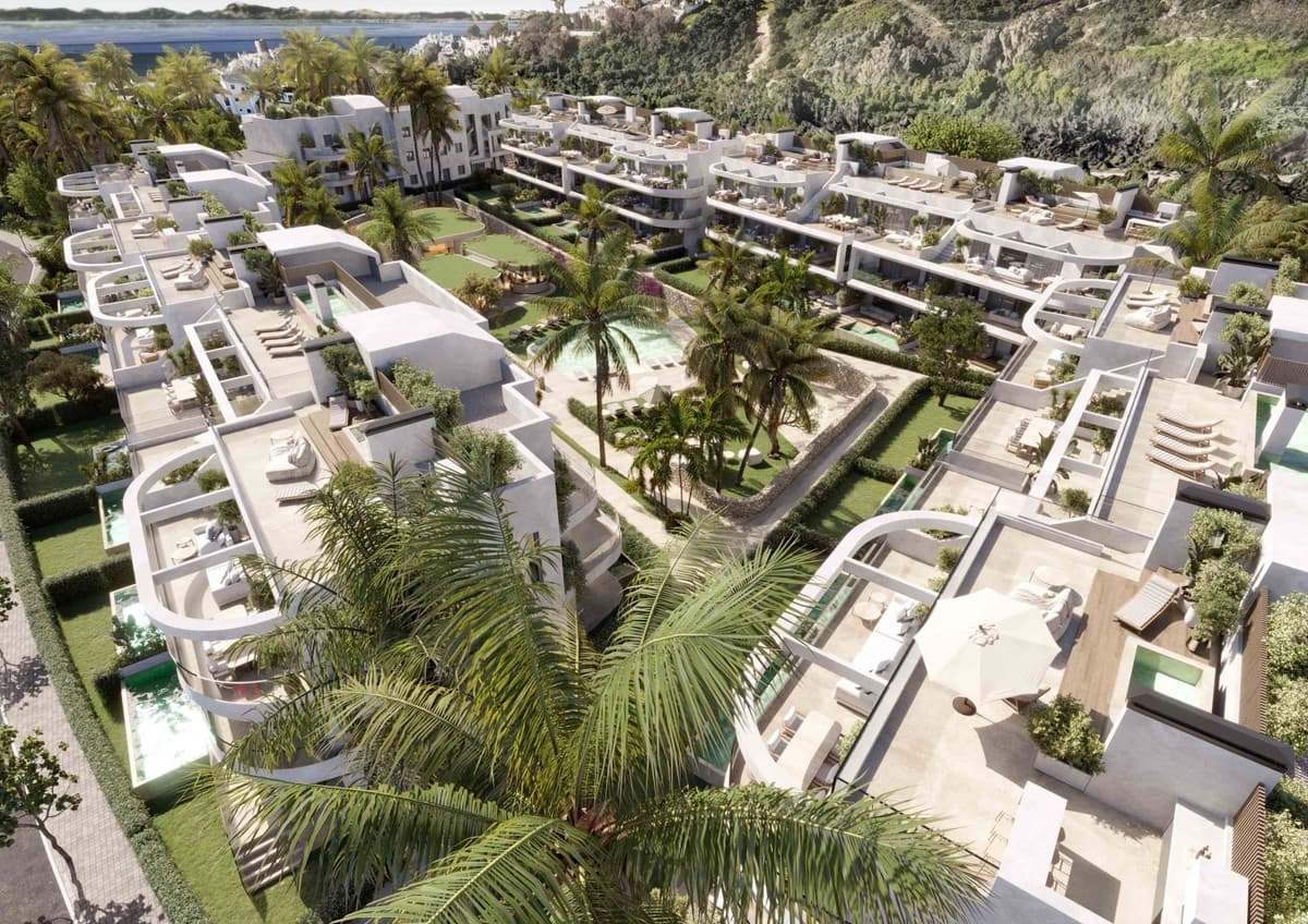 1 quarto Apartamento para venda em Estepona com piscina - 429 000 € (Ref: 9171423)