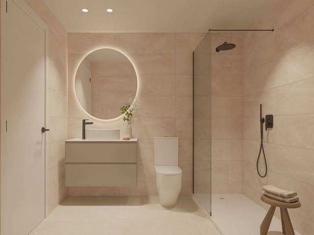 Apartamento de 2 habitaciones en Mijas Costa, Mijas en venta con piscina garaje - 290.000 € (Ref: 9185408)