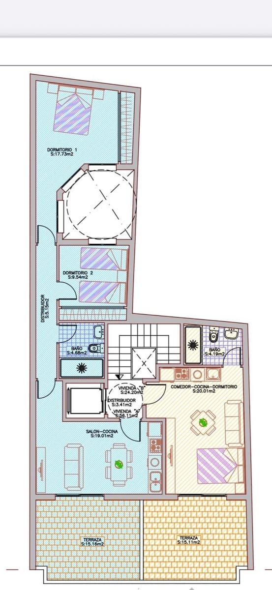 1 Zimmer Apartment zu verkaufen in Torrevieja - 155.000 € (Ref: 9192330)