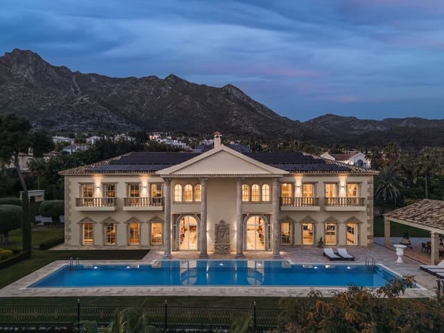 7 chambre Villa/Maison à vendre à Sierra Blanca, Marbella avec piscine garage - 13 000 000 € (Ref: 9206443)