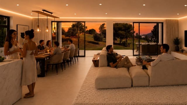 Chalet de 4 habitaciones en La Cala Golf, Mijas en venta con piscina - 1.580.000 € (Ref: 9219946)