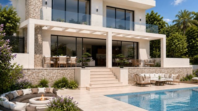 Chalet de 4 habitaciones en La Cala Golf, Mijas en venta con piscina - 1.580.000 € (Ref: 9219946)