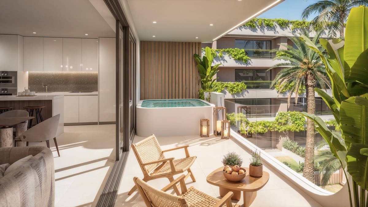 2 makuuhuone Huoneisto myytävänä paikassa San Pedro de Alcantara mukana uima-altaan - 499 000 € (Ref: 9228511)