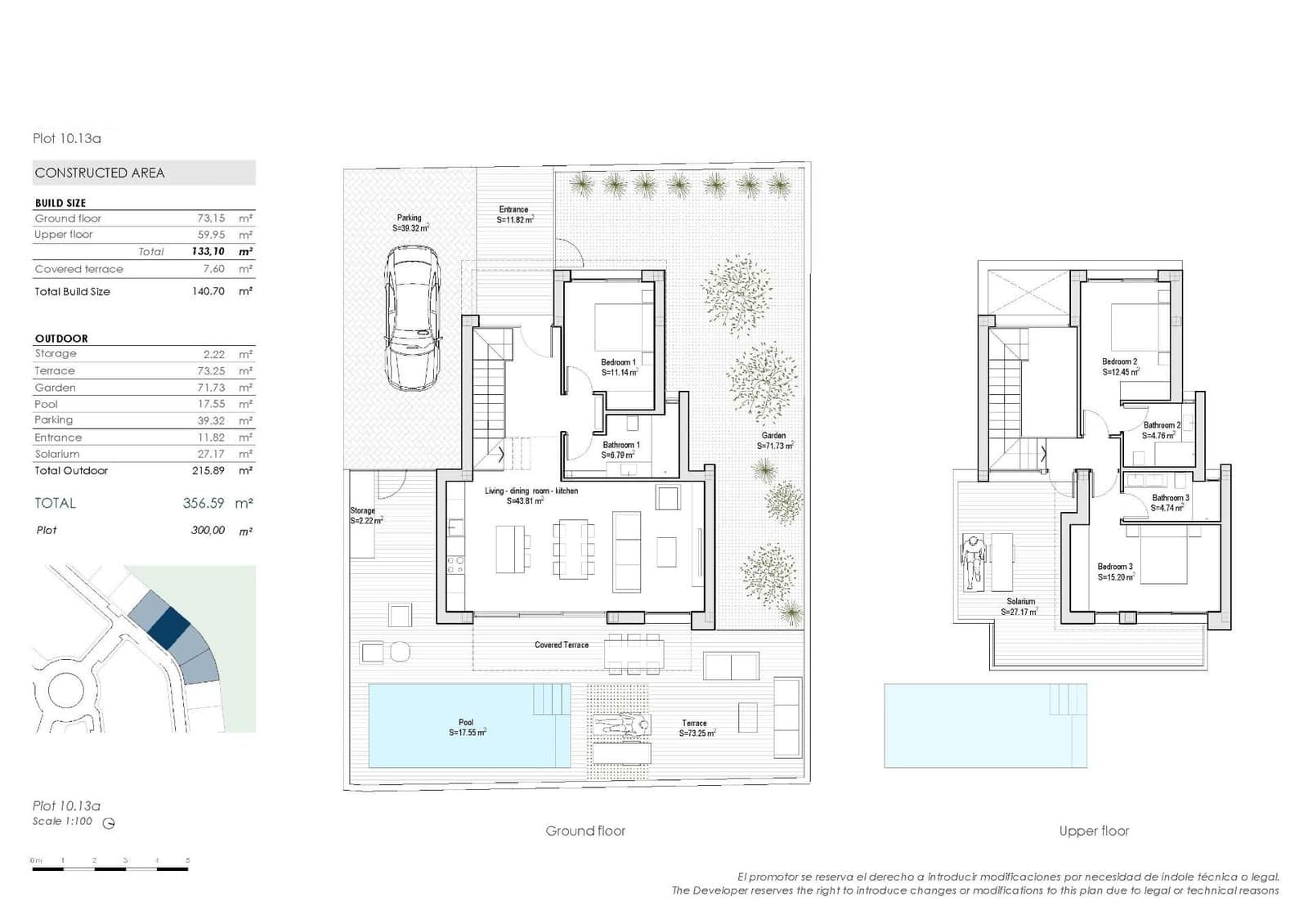 3 soveværelse Villa til salg i Roda med swimmingpool - € 799.000 (Ref: 9248208)