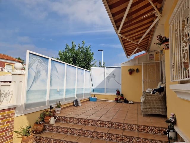 3 chambre Bungalow à vendre à El Chaparral - La Siesta - La Torreta, Torrevieja avec piscine garage - 188 000 € (Ref: 9310759)