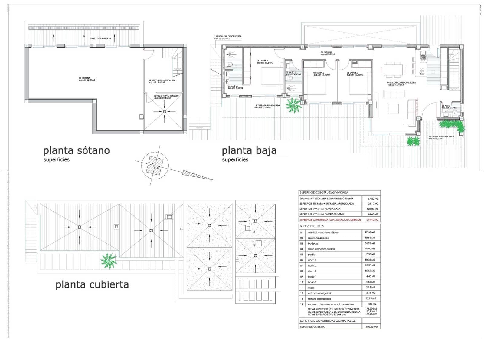 3 makuuhuone Huvila myytävänä paikassa Ciudad Quesada mukana uima-altaan - 780 000 € (Ref: 9312650)