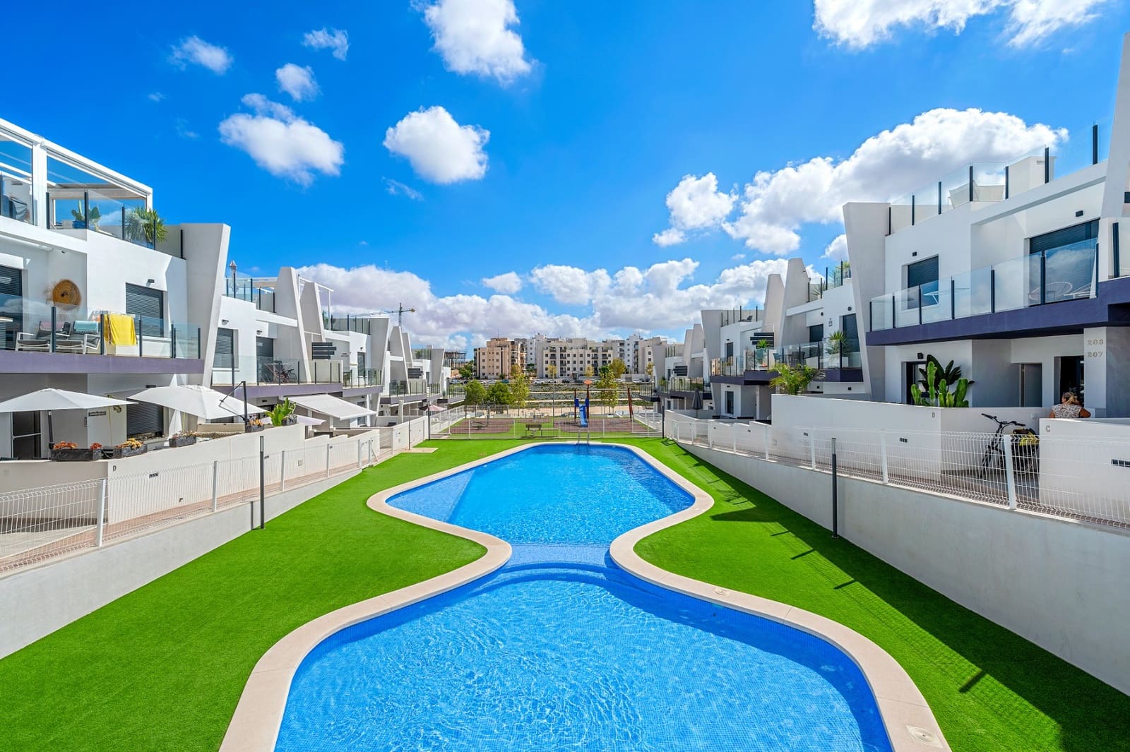 2 chambre Appartement à vendre à San Miguel de Salinas avec piscine - 239 990 € (Ref: 9312657)