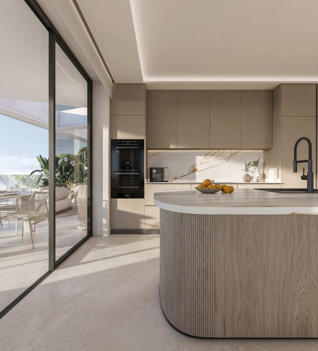 2 sovrum Lägenhet till salu i Bel-Air med pool - 898 900 € (Ref: 9359139)